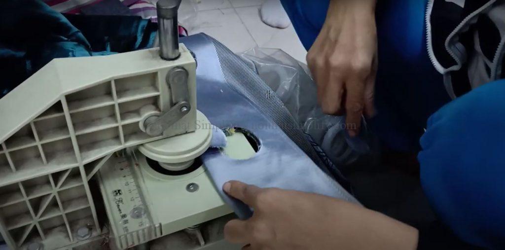 Dập Ore cho rèm vải